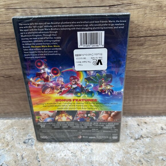 THE SUPER MARIO BROS MOVIE Power Up Edition DVD NEW/SEALED - Picture 2 of 5